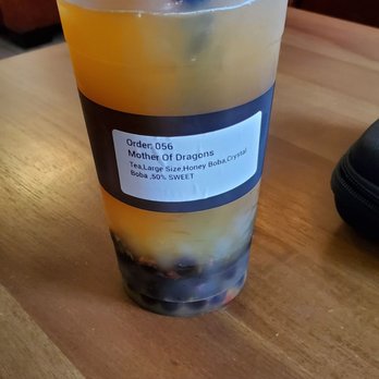 Bobaholics - Mother of Dragons (Mango and dragonfruit tea) very refreshing. - Bubble Tea Near Me - San Jose, California Bobaholics - Mother of Dragons (Mango and dragonfruit tea) very refreshing. - Bubble Tea Near Me - San Jose, California