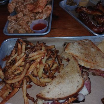 Cibolo Creek Brewing - Pastrami rueben. Drool worthy. - Breweries Near Me - Boerne, Texas Cibolo Creek Brewing - Pastrami rueben. Drool worthy. - Breweries Near Me - Boerne, Texas