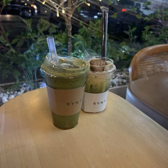 SYNT Coffee - Biscof Matcha and Banana Matcha - Coffee & Tea Near Me - Los Angeles, California SYNT Coffee - Biscof Matcha and Banana Matcha - Coffee & Tea Near Me - Los Angeles, California