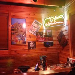 Texas Roadhouse - Willie Nelson corner