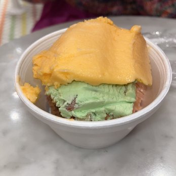 The Original Rainbow Cone - Rainbow ice cream - Donuts Near Me - Lombard, Illinois