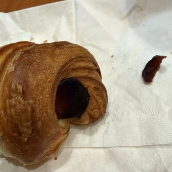 Cupitol - Badly burnt ham on the ham & cheese croissant. - Salad Near Me - Chicago, Illinois