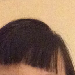 Horrible job at bangs.