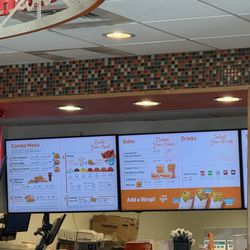 Popeyes Louisiana Kitchen - Menu board