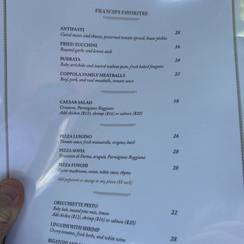 Francis Ford Coppola Winery - Limited 2025 menu - Wineries Near Me - Geyserville, California Francis Ford Coppola Winery - Limited 2025 menu - Wineries Near Me - Geyserville, California