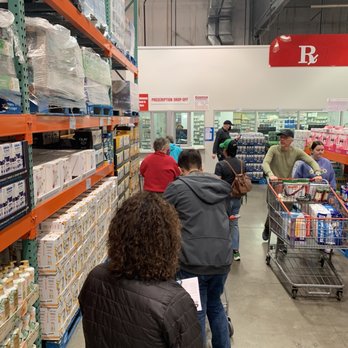 Costco - Ridiculously long line to get a scheduled vaccine... - Wholesale Stores Near Me - Bend, Oregon