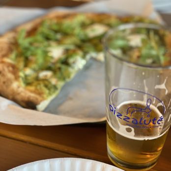 Pizzaluté - Pesto with Arugula - Pizza Near Me - Pensacola, Florida Pizzaluté - Pesto with Arugula - Pizza Near Me - Pensacola, Florida