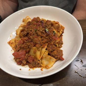 Lucca Italian Chophouse - Pappardelle Bolognese - Italian Near Me - Shallotte, North Carolina