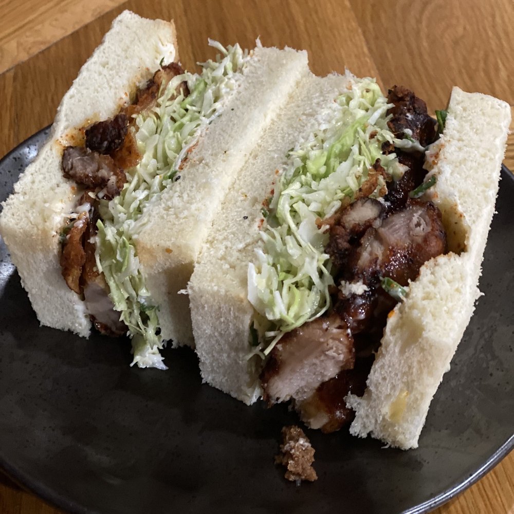 Konfucious Eats - Chicken karaage sando - Ramen Near Me - Modesto, California