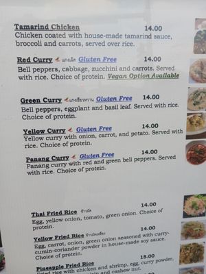 Menu photo 3 Natta's Thai Food Cedar Rapids, IA