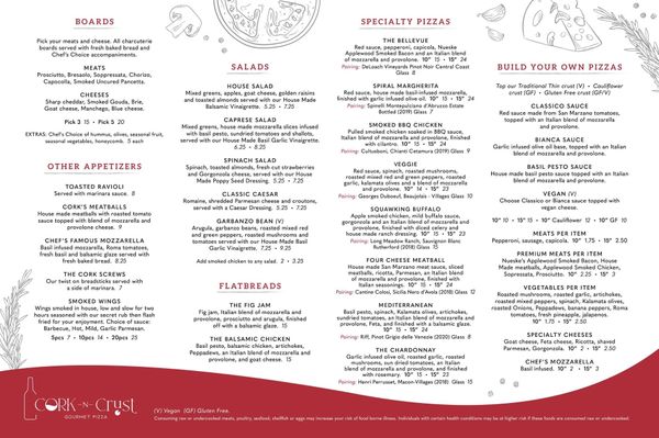 Menu photo 3 Cork N Crust Bellevue, KY