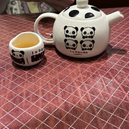 Adorable :) Son loves Hot tea