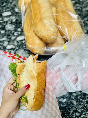 Q Bakery Sandwiches by null