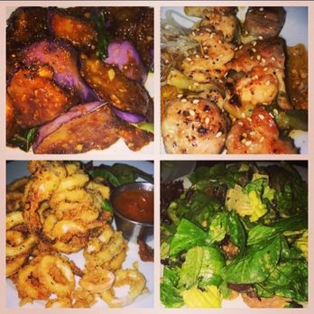 Ebisu - Savory eggplant, chicken yakitori, amazing calamari, sashimi salad - Sushi Bars Near Me - Providence, Rhode Island