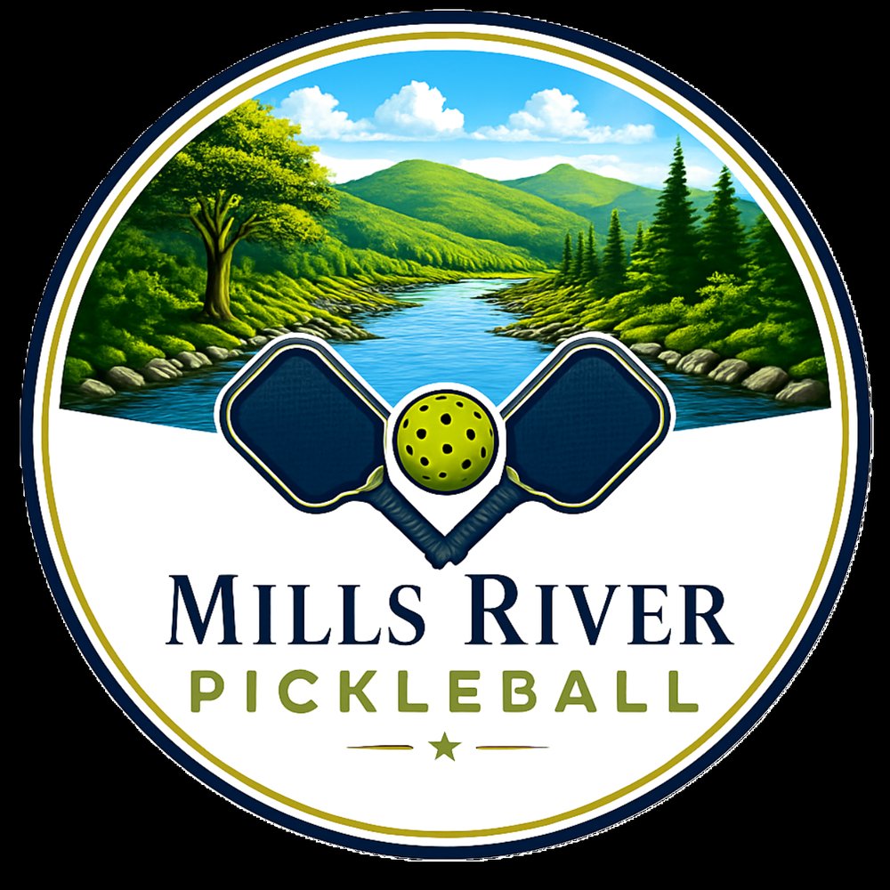 Mills River Pickleball Coaching Logo
