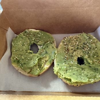 Blackwater Coffee - Avocado Toast on an Everything Bagel with Everything Seasoning - Coffee & Tea Near Me - Clovis, New Mexico