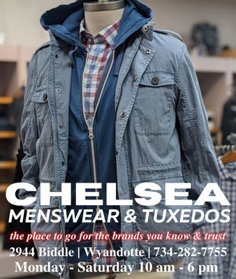 Chelsea Menswear & Tuxedos