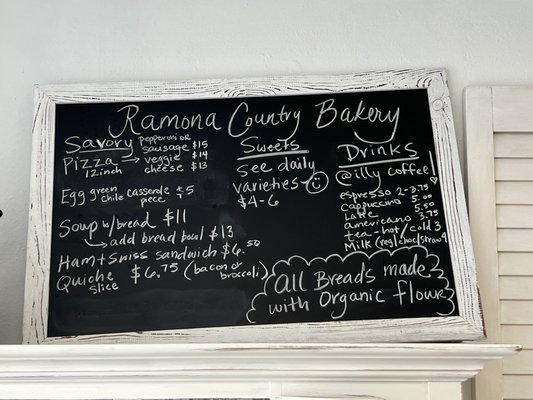 Menu photo 6 Ramona Country Bakery Ramona, CA Menu photo 6 Ramona Country Bakery Ramona, CA