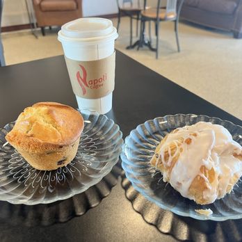Napoli Coffee - Blueberry muffin and danish - Coffee & Tea Near Me - Albuquerque, New Mexico