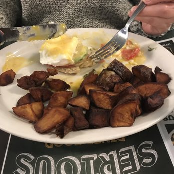 Metro Diner - Overcooked Homefries with Cold Hollandaise - American Near Me - Fredericksburg, Virginia Metro Diner - Overcooked Homefries with Cold Hollandaise - American Near Me - Fredericksburg, Virginia