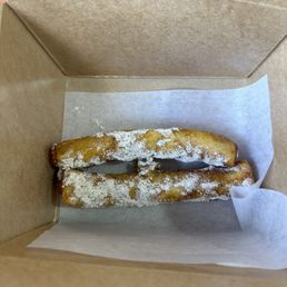 Fried bananas in rum
