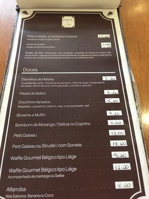 Menu photo 6 Café Fany Florianópolis, SC