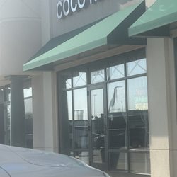 COCO Nails - After the lovely staff member closed the door. As seen from my car.