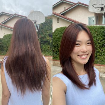 Jackie Hair - before and after - Hair Salons Near Me - Rowland Heights, California Jackie Hair - before and after - Hair Salons Near Me - Rowland Heights, California