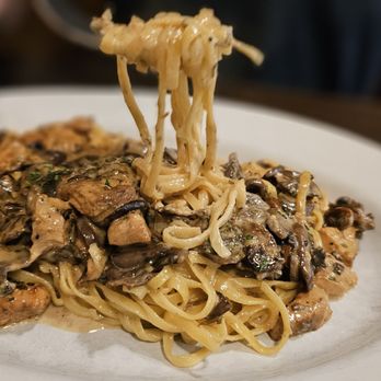Palermo Pasta House - Chicken Marsala Taglierini - Italian Near Me - Round Rock, Texas Palermo Pasta House - Chicken Marsala Taglierini - Italian Near Me - Round Rock, Texas