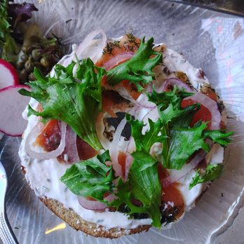 Perly's - Lox's bagel with smear - Delis Near Me - Richmond, Virginia Perly's - Lox's bagel with smear - Delis Near Me - Richmond, Virginia