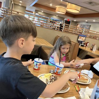 Marco's Pizza - My youngest eating breakfast in Willmsg. - Pizza Near Me - Newport News, Virginia