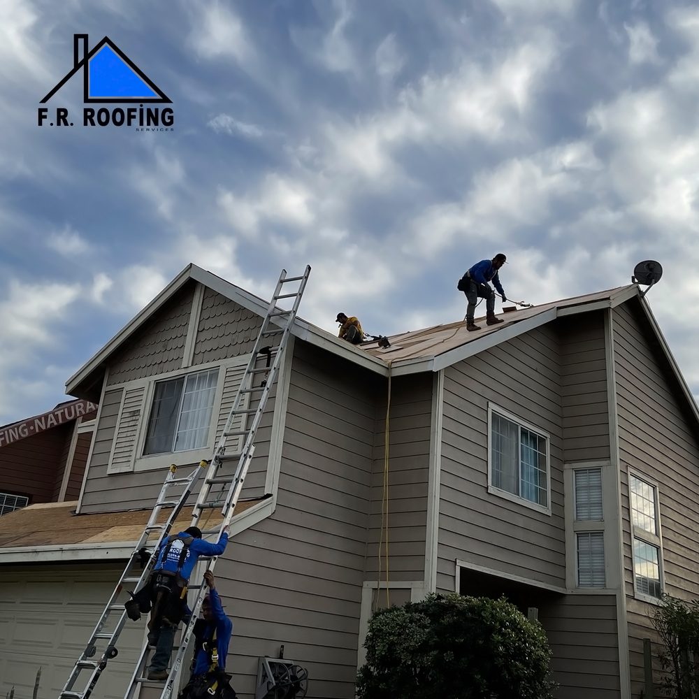 Slide of FR Roofing Services