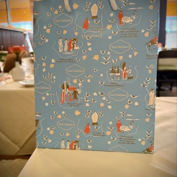 Sant Ambroeus Soho - Awesome bag for left overs - Italian Near Me - New York, New York