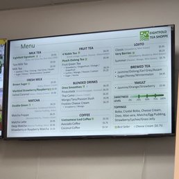 Menu screen Menu screen