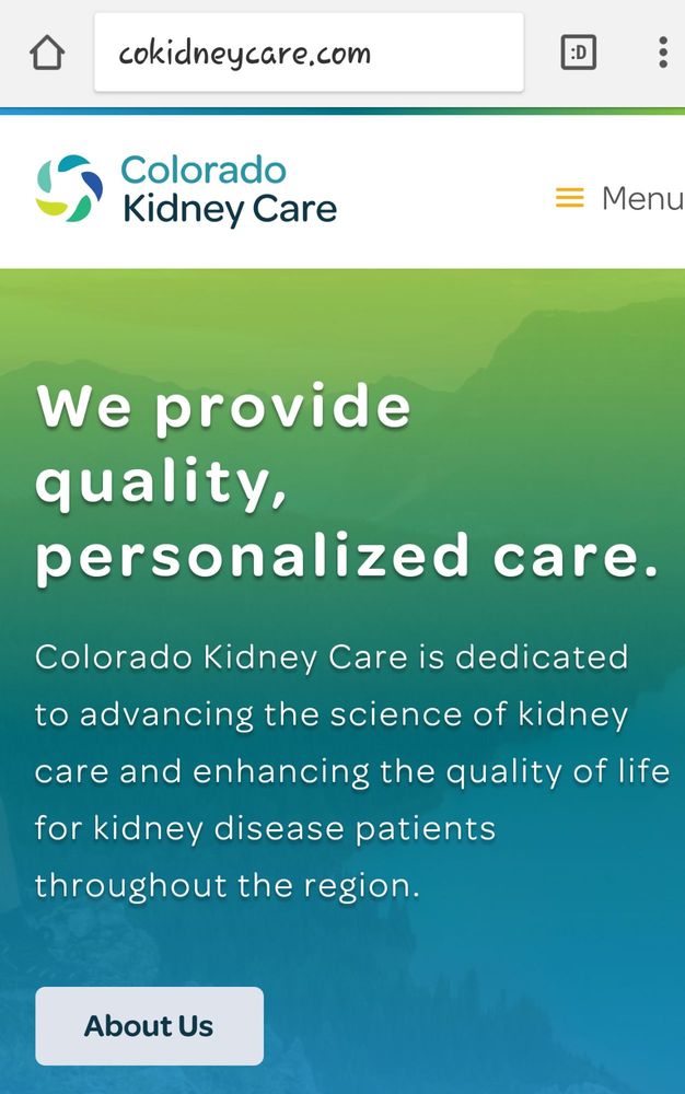 COLORADO KIDNEY CARE Updated October 2024 3550 Lutheran Pkwy, Wheat