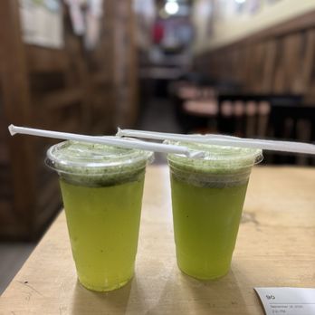 Cafe 53 - Mint Lemonade (times 2) - Coffee & Tea Near Me - Chicago, Illinois