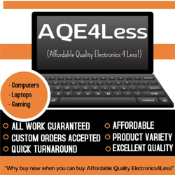 AQE4Less - Stop by during business hours, or schedule your appointment for anytime!