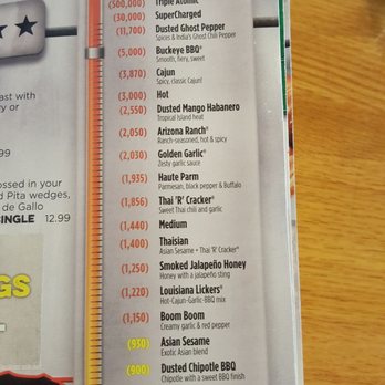 Quaker Steak & Lube - Heat menu - American Near Me - Columbus, Ohio