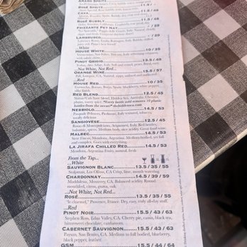 The Slice & Pint - Drink menu. Lots to choose  from. - Pizza Near Me - Redondo Beach, California