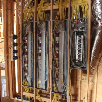 This Is A Pre Wire Phase Of Control 4 Panelized Lighting