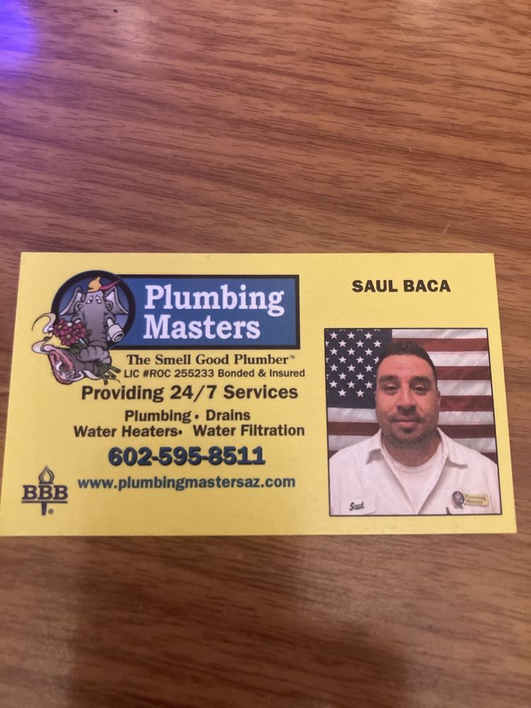 Slide of Plumbing Masters