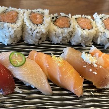 Sushi Roku - Sushi plate. - Sushi Bars Near Me - Manhattan Beach, California Sushi Roku - Sushi plate. - Sushi Bars Near Me - Manhattan Beach, California
