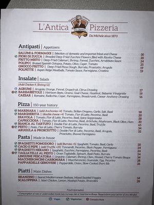 L'Antica Pizzeria da Michele Taverna and Cafe by null