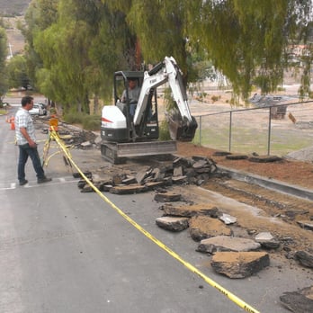 Coda Electric - Excavating for SDG&E line  HV line  to the new office building - Electricians Near Me