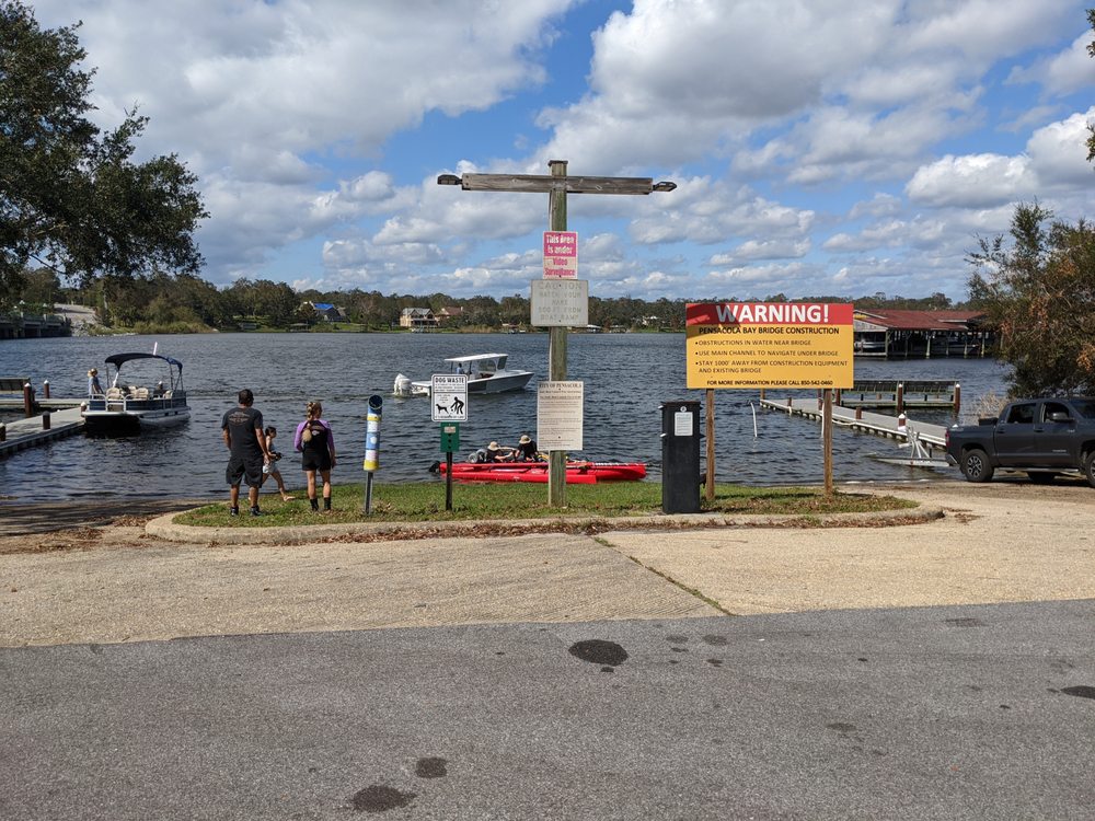 Bayou Texar Boat Ramp Logo