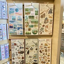 FLAX art & design - Mind Wave stickers / Japanese stationery for journaling, etc.
