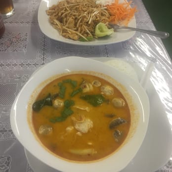 Thai Kitchen - The chicken coconut soup is to die for and their pad Thai competes with Thai peppers!! - Thai Near Me - Lubbock, Texas Thai Kitchen - The chicken coconut soup is to die for and their pad Thai competes with Thai peppers!! - Thai Near Me - Lubbock, Texas