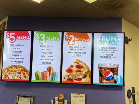 Menu photo 2 Chuck E. Cheese Jacksonville, FL