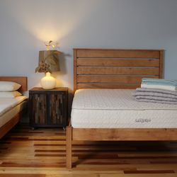 Natural Mattress Company - Savvy Rest mattress with wide range of custom combinations.