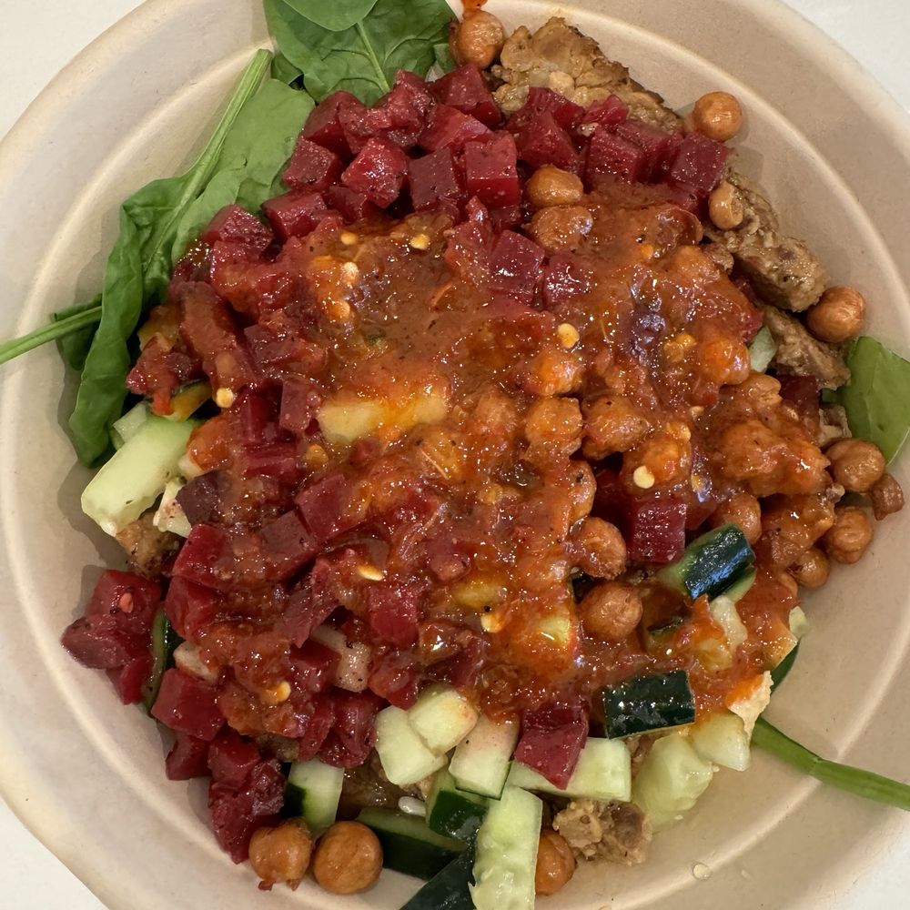 Hummus Republic - Bowl with Moroccan Steak - Mediterranean Near Me - Santa Clarita, California Hummus Republic - Bowl with Moroccan Steak - Mediterranean Near Me - Santa Clarita, California